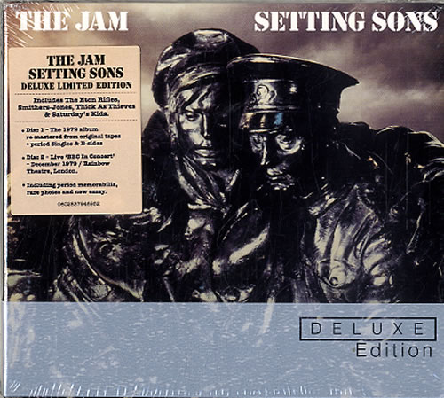 The Jam Setting Sons - Sealed Deluxe Edition UK 2 CD album